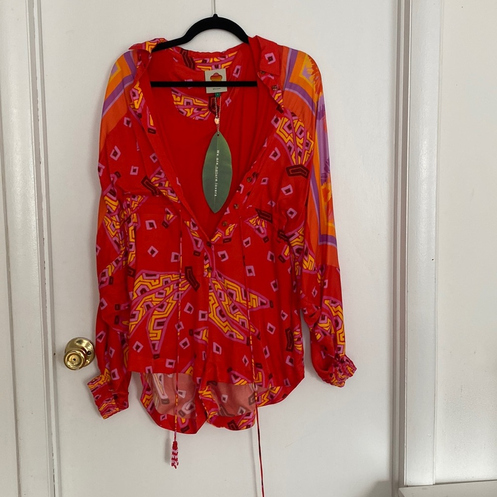 Farm Rio Silk Romper